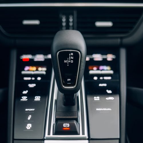 Modern car automatic gearbox shift handle